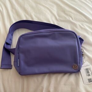 Lululemon lilac colored everywhere belt bag 2L large size!